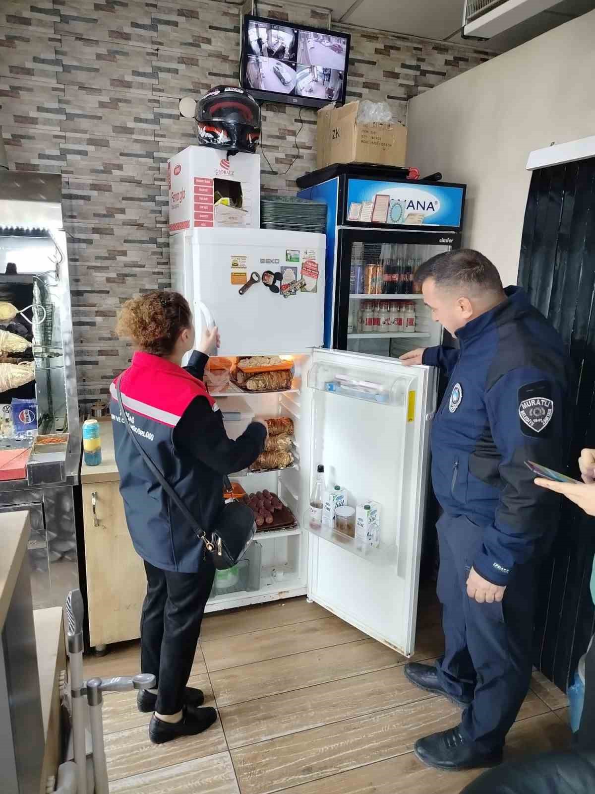 Muratlı’da gıda işletmeleri mercek altında