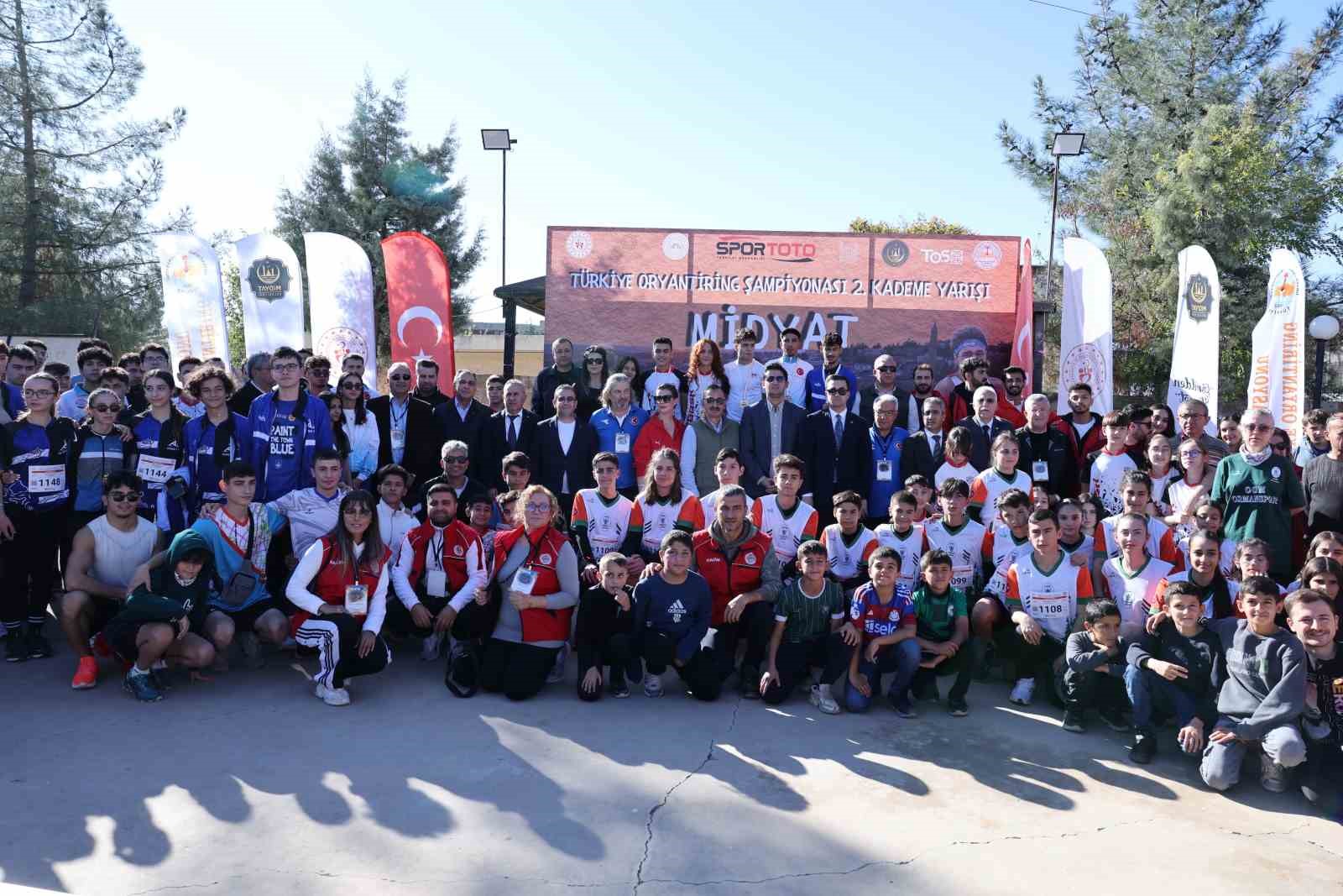 Türkiye Oryantiring Şampiyonası ikinci kademe yarışmaları Mardin’de başladı
