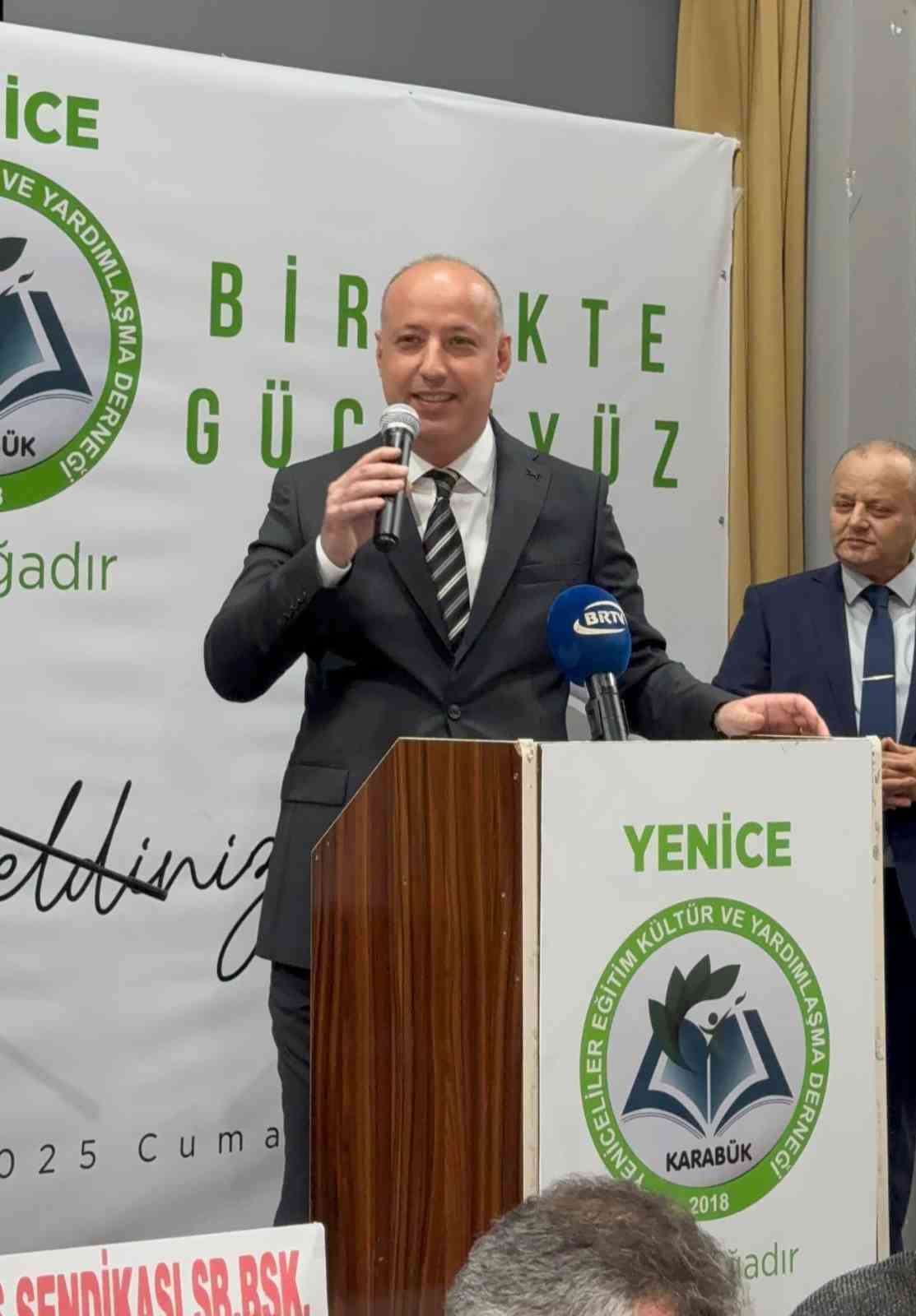 Yenicelilerden salona sığmayan birlik ve beraberlik