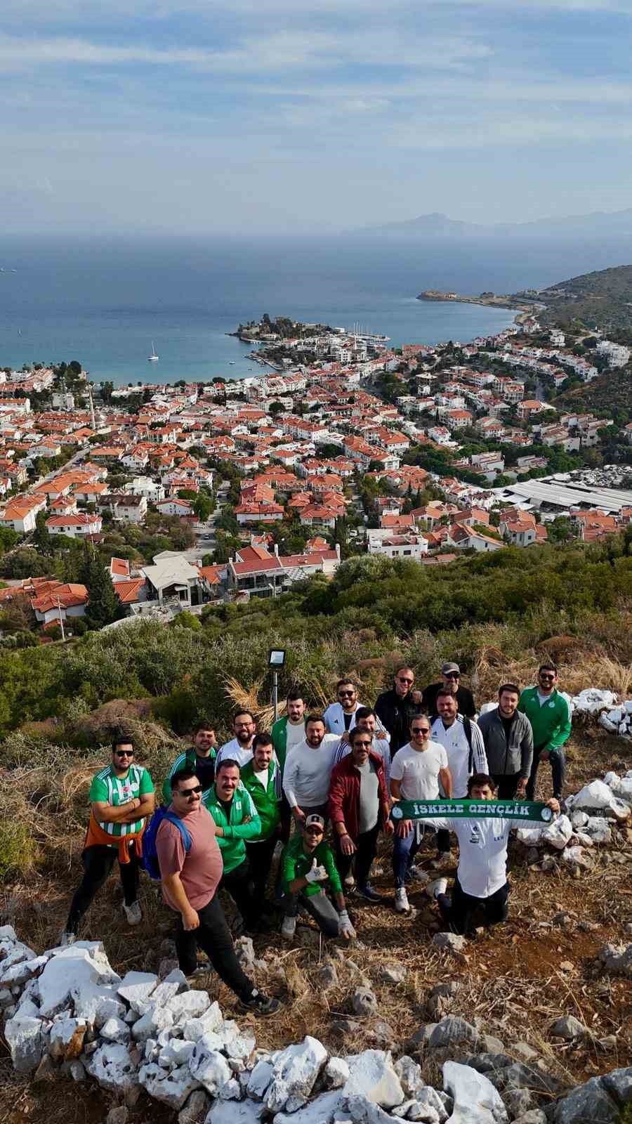 Gençler Datça’nın simgesine sahip çıktılar