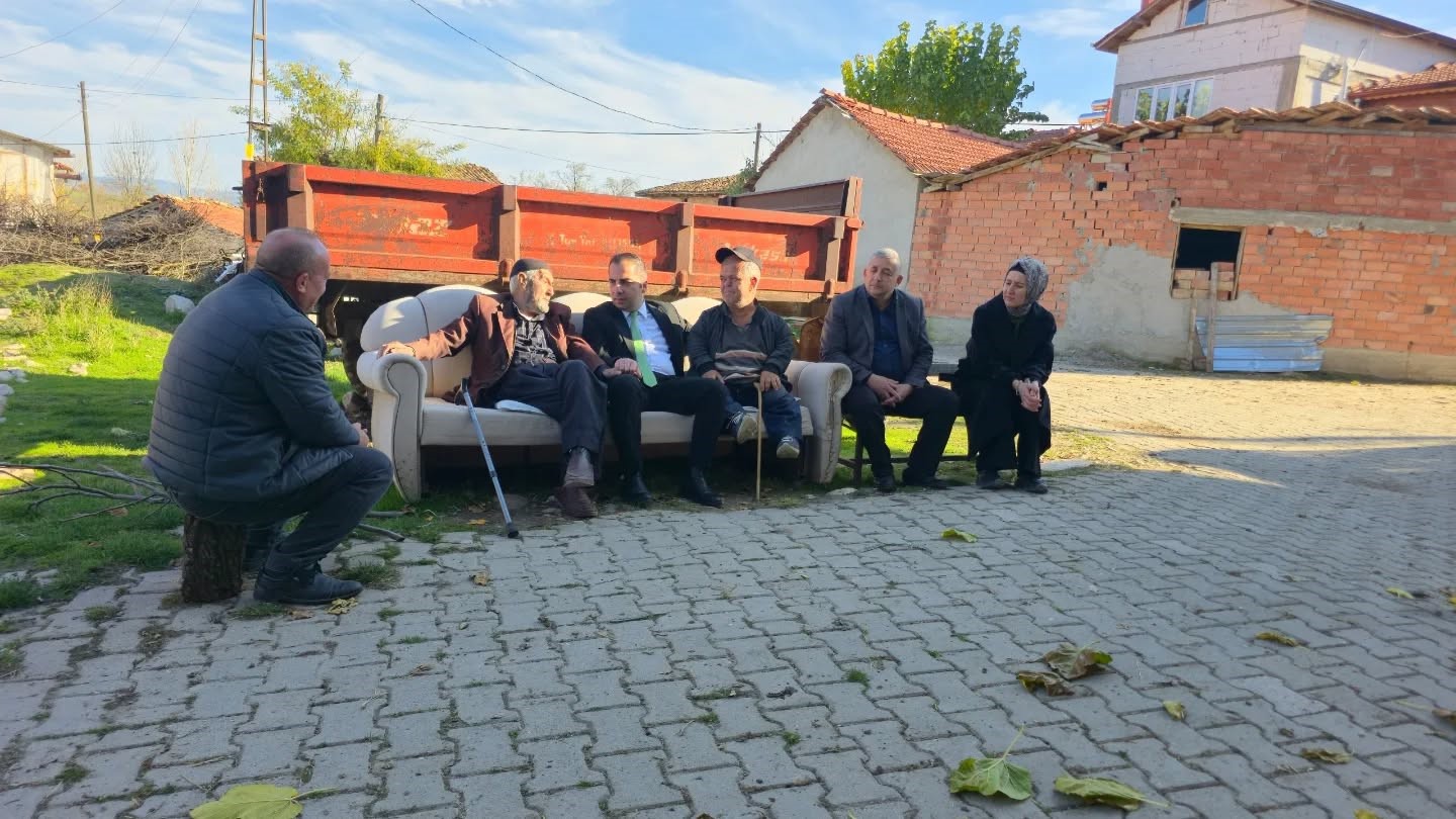 Kaymakam Uçar, Belkese Köyü’nde vatandaşlarla bir araya geldi