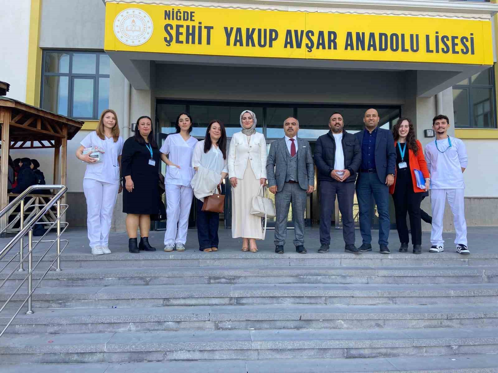 Niğde’de Ağız ve Diş Sağlığı Haftası’nda öğrencilere tarama yapıldı