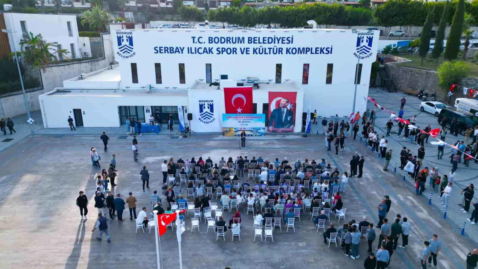 Serbay Ilıcak K&uuml;lt&uuml;r ve Spor Kompleksi hizmete a&ccedil;ıldı
