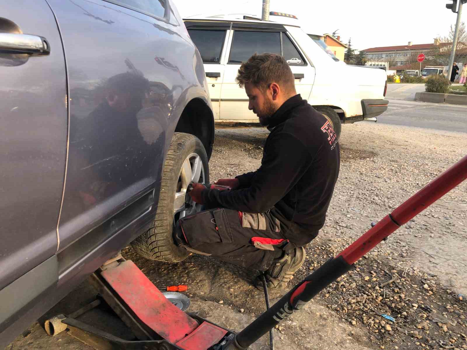 Kış lastiği sadece karda değil 7 derecenin altında hayati önem taşıyor