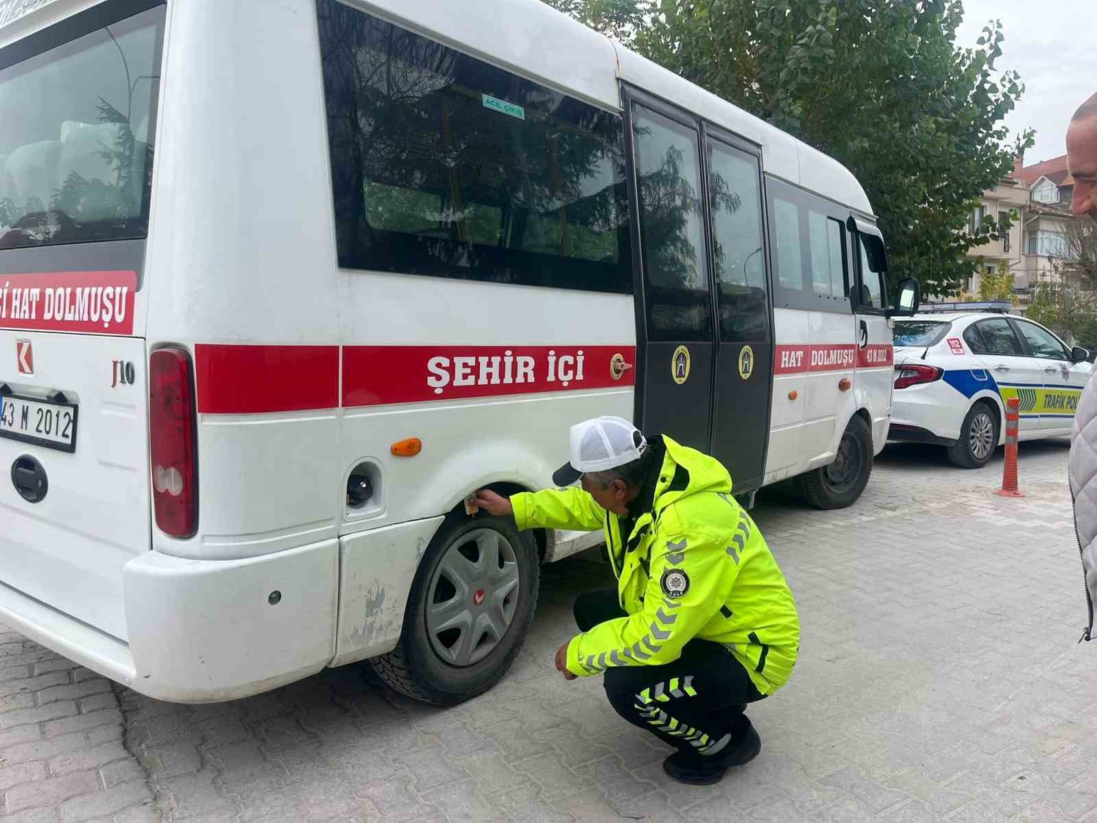 Toplu taşıma araçları kontrol altında