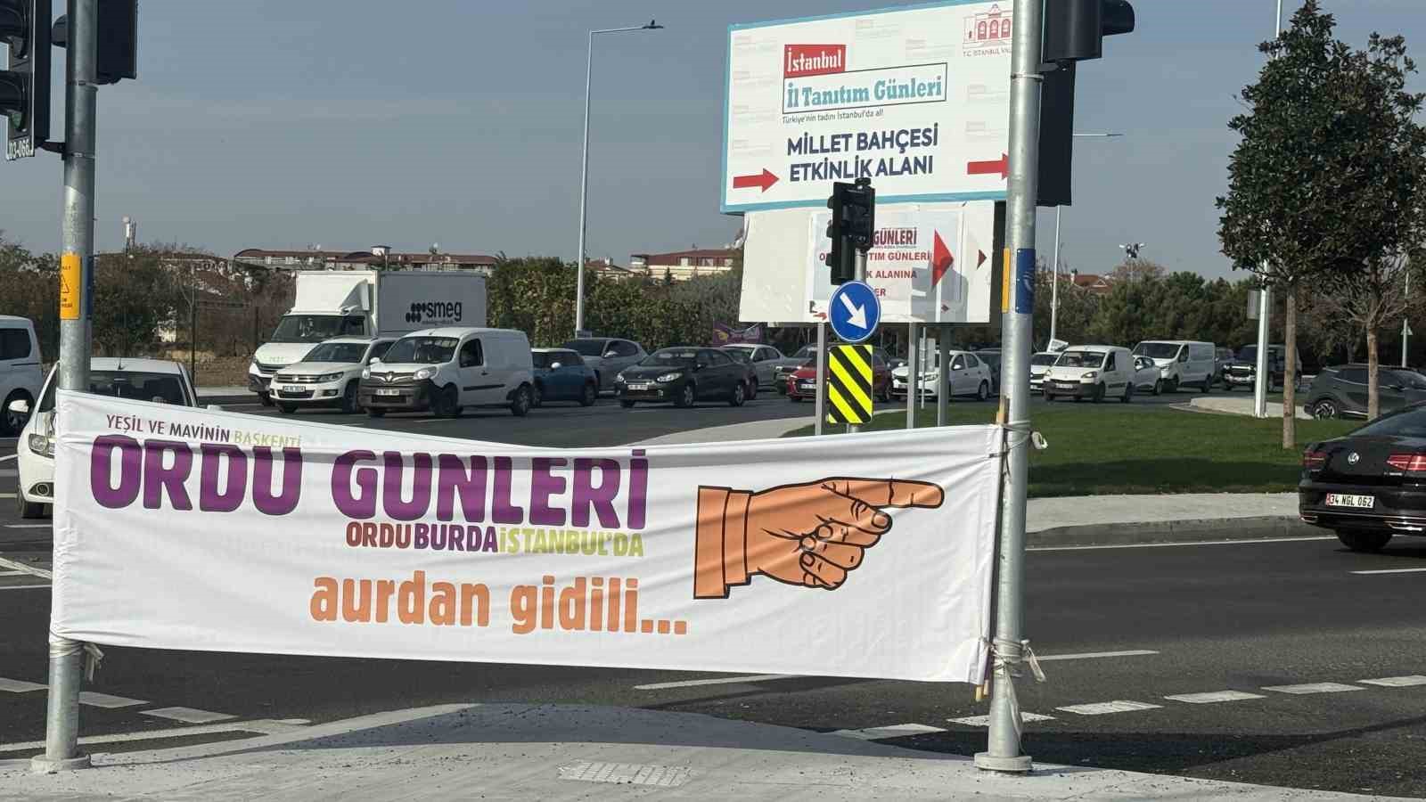 Ordu Tanıtım Günleri’nde ilginç pankartlar: ’Madanızı açacak çok şey var’