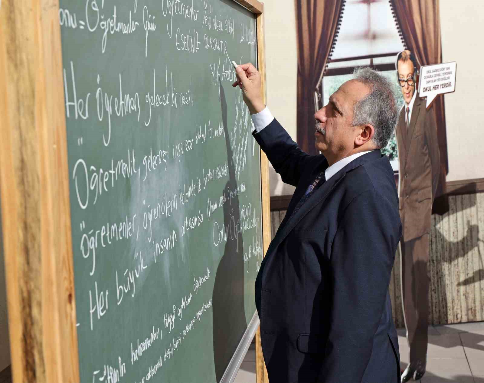 Başkan Yalçın’dan Öğretmenler Günü mesajı