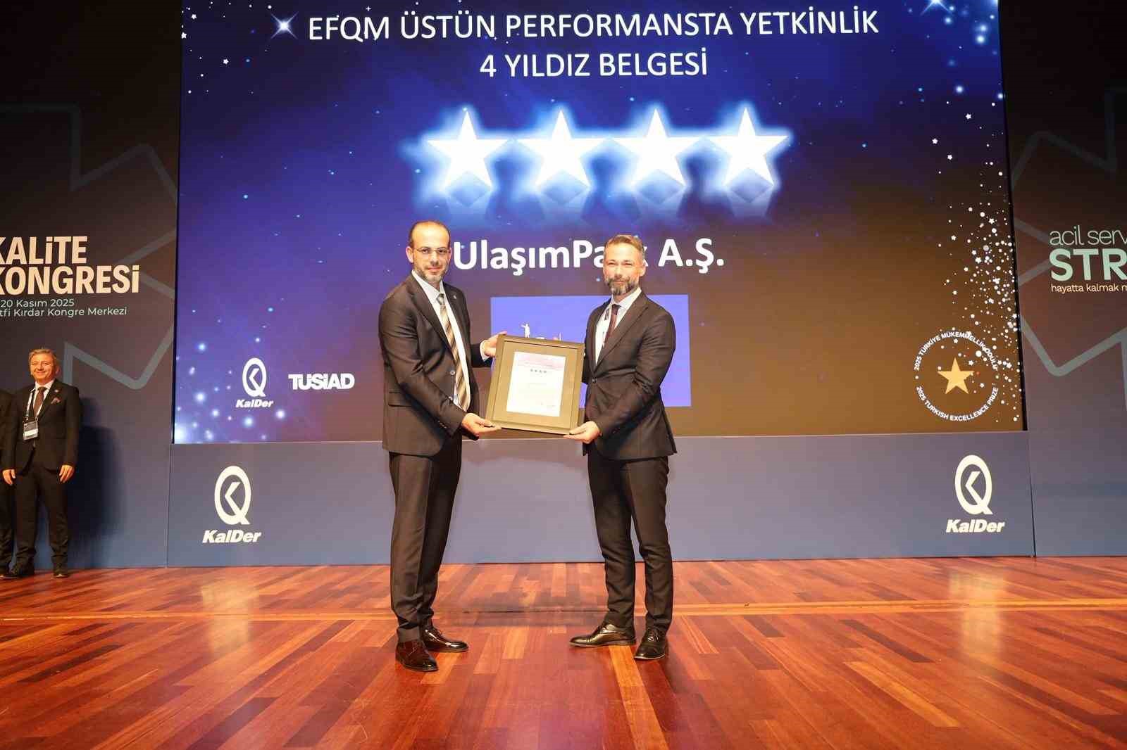 UlaşımPark’ın kalite yolculuğu 4 yıldızla tescillendi