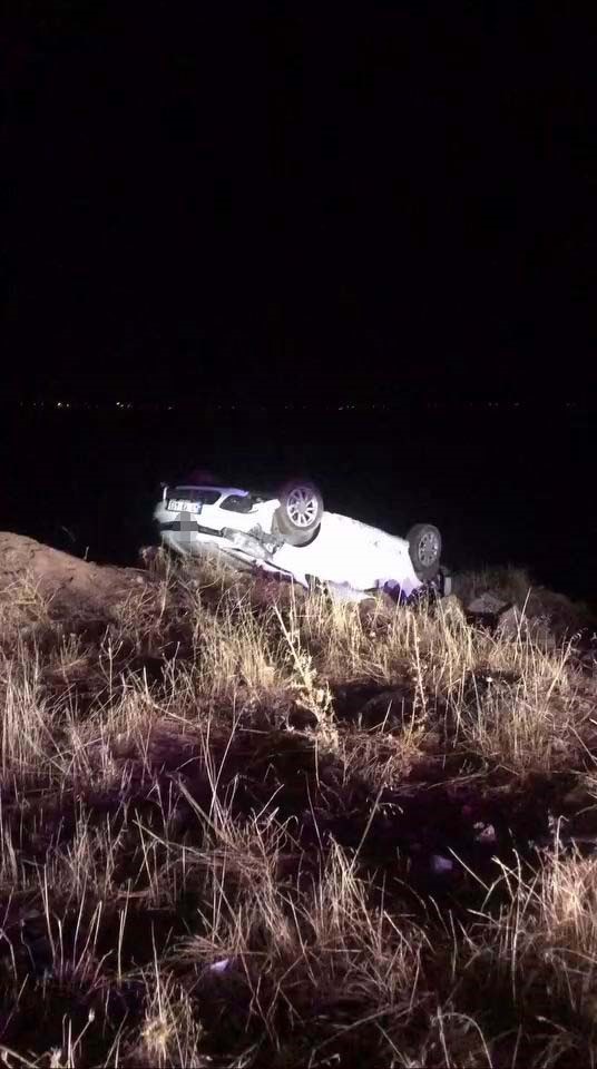 Diyarbakır’da araç takla attı: 1 yaralı