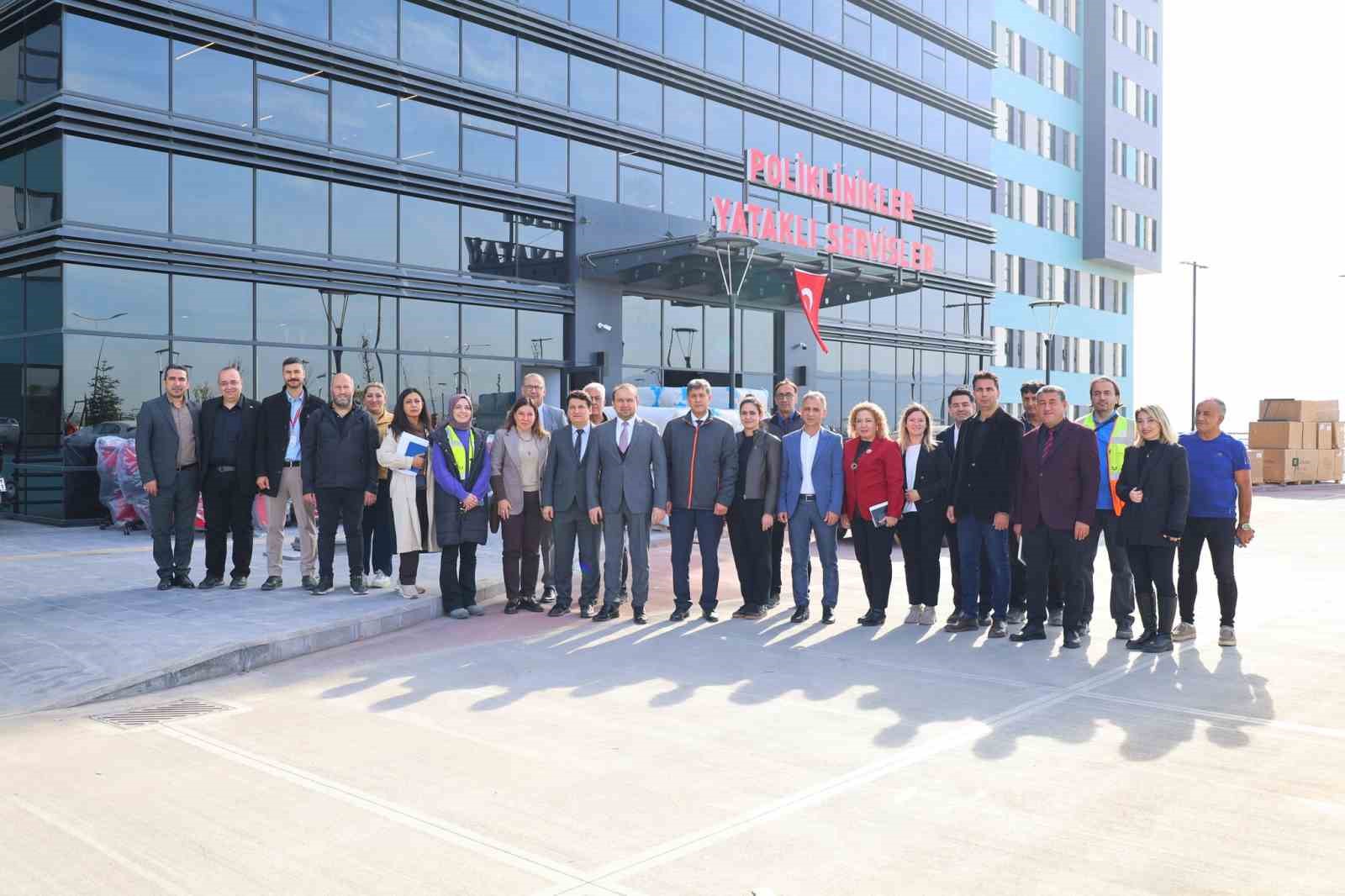 Türkiye’nin 21. şehir hastanesi için son hazırlıklar sürüyor