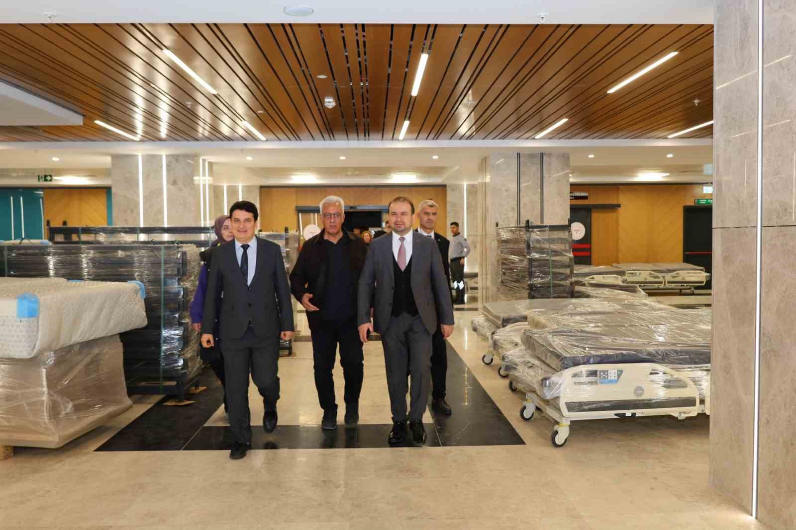 Türkiye’nin 21. şehir hastanesi için son hazırlıklar sürüyor