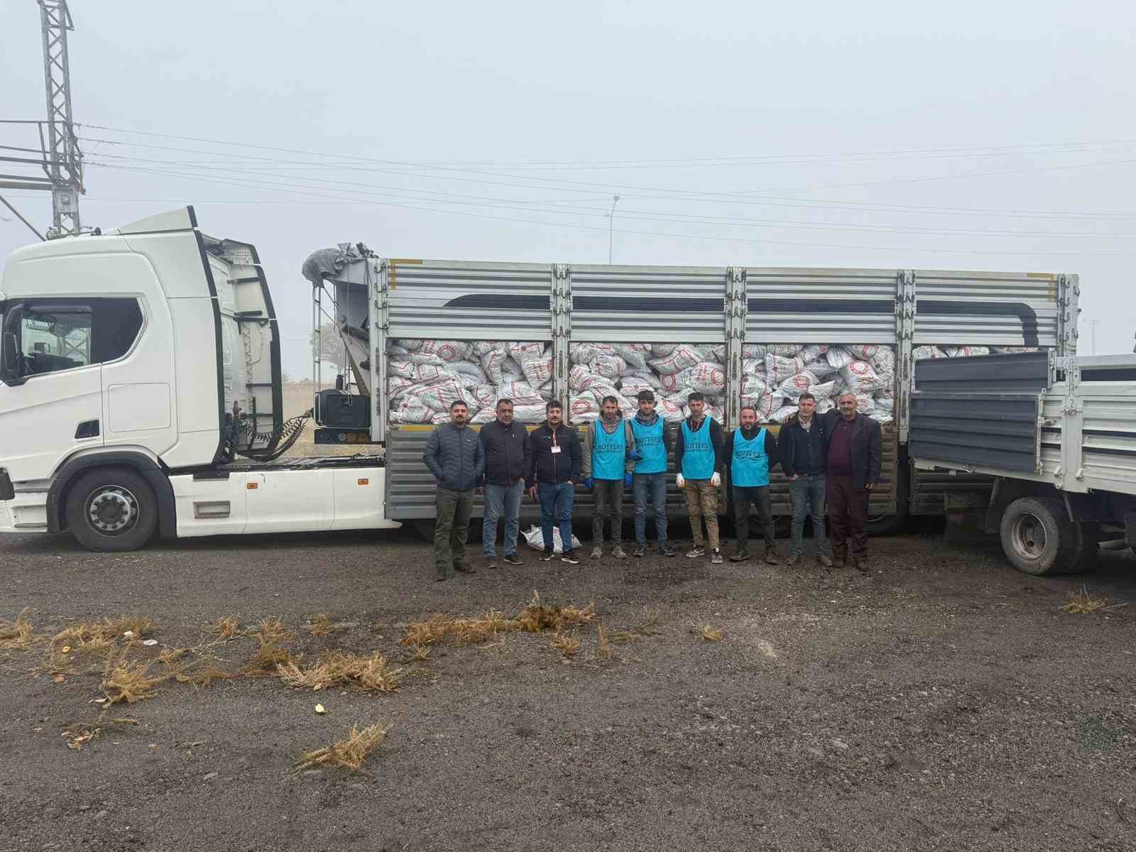 Patnos’ta on bin haneye kömür desteği