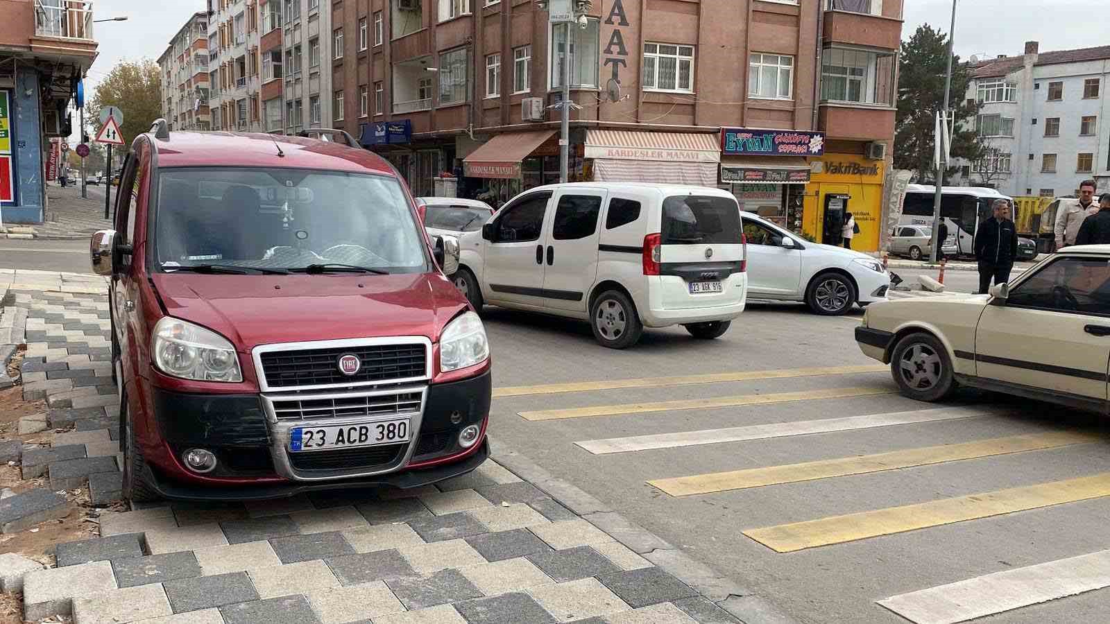 Elazığ’da trafik kazası: 1 yaralı