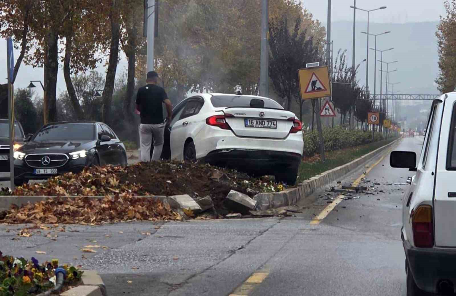 Menteşe&rsquo;de kaza: 2 yaralı

