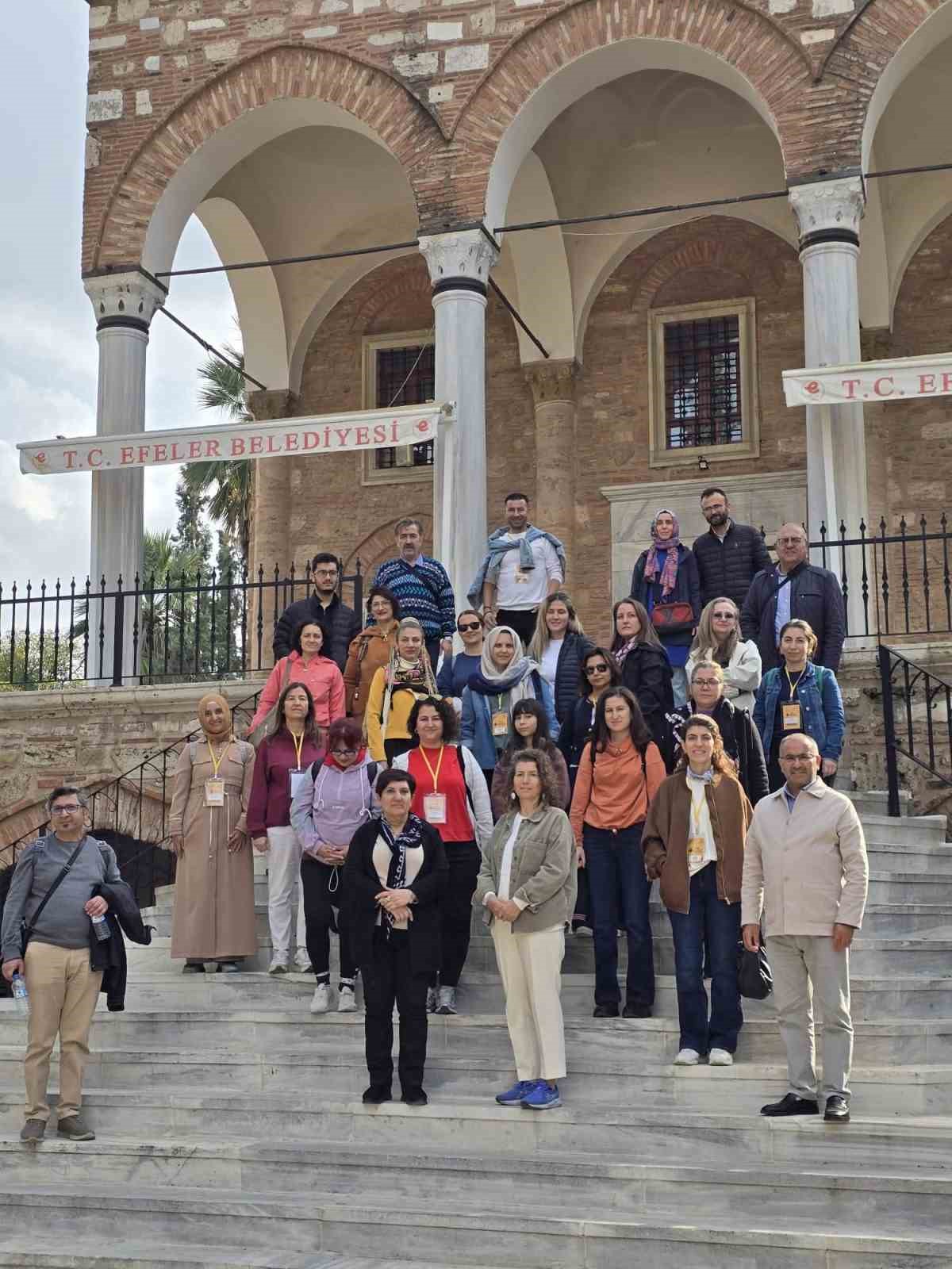 Öğretmenler Aydın’ın bin yıllık tarihinde yolculuk yaptı