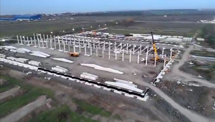 Samsun Yeni OSB’de altyapı çalışmaları ve fabrika kurulumları devam ediyor
