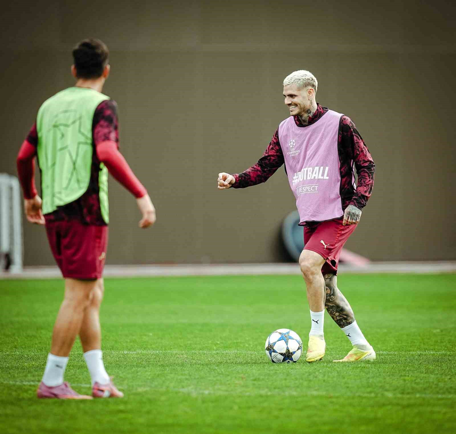 Galatasaray, Union Saint-Gilloise maçı hazırlıklarına başladı