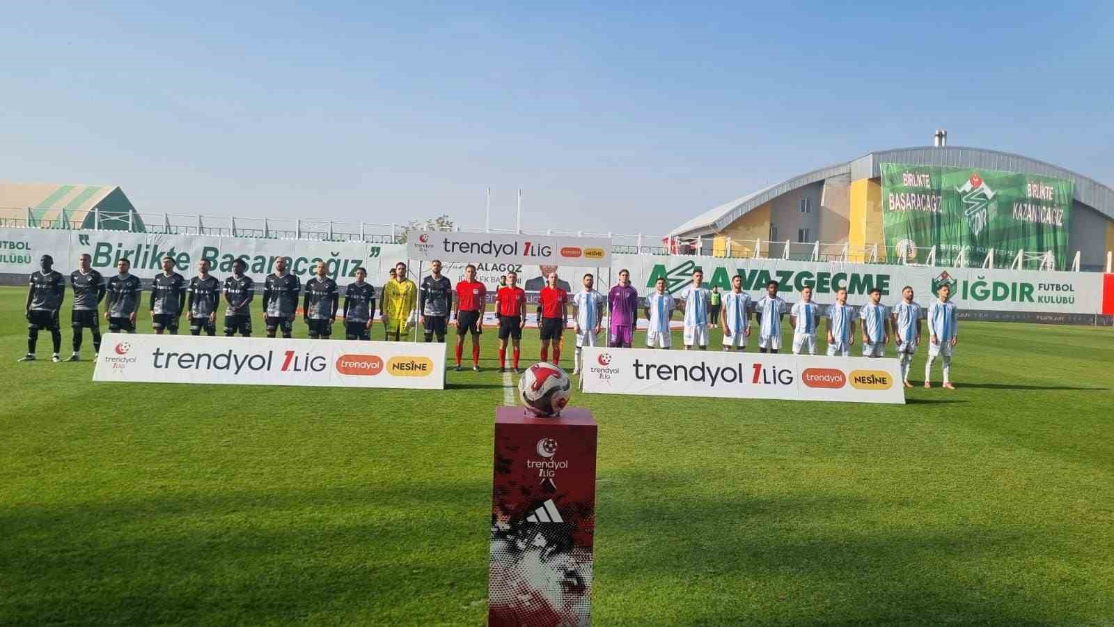 Trendyol 1. Lig: Iğdır FK: 2 - Erzurumspor FK: 1