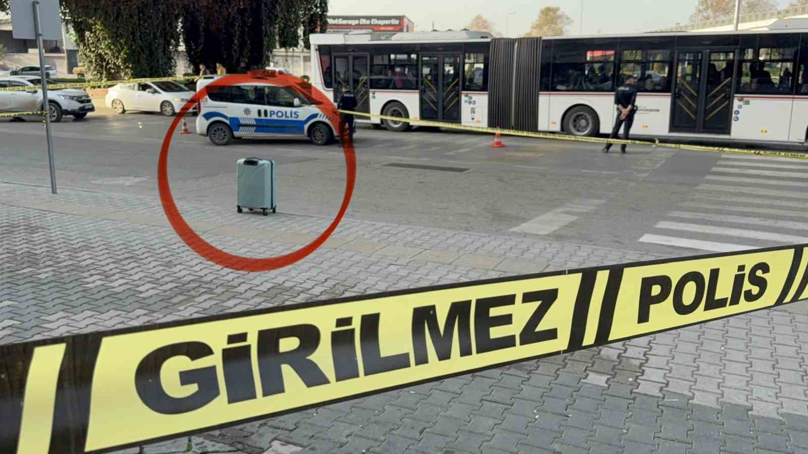 Samsun’da şüpheli valiz paniği