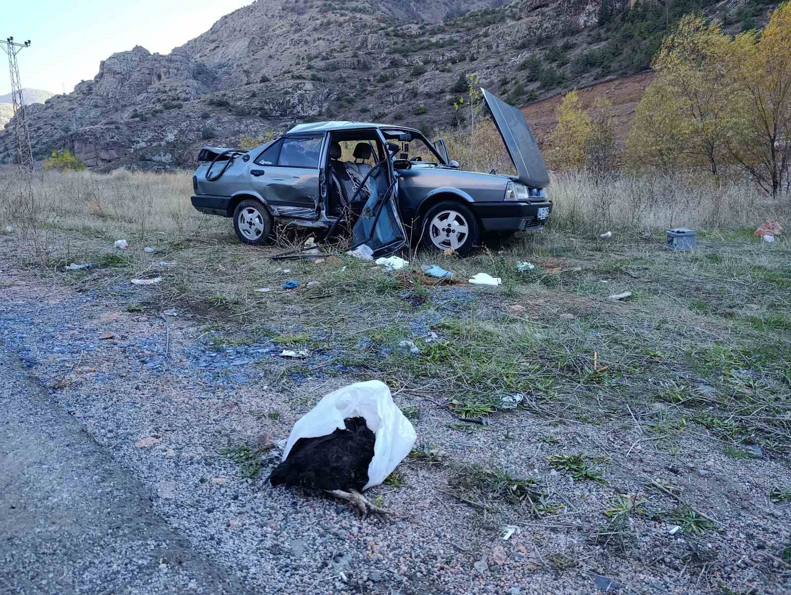 Gümüşhane’de iki araç çarpıştı: 4 yaralı