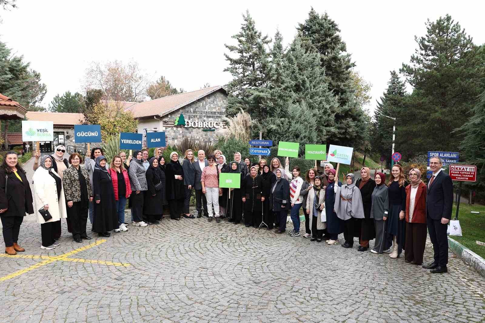 Kadın emeğiyle ’Yeniden yeşil Bursa’