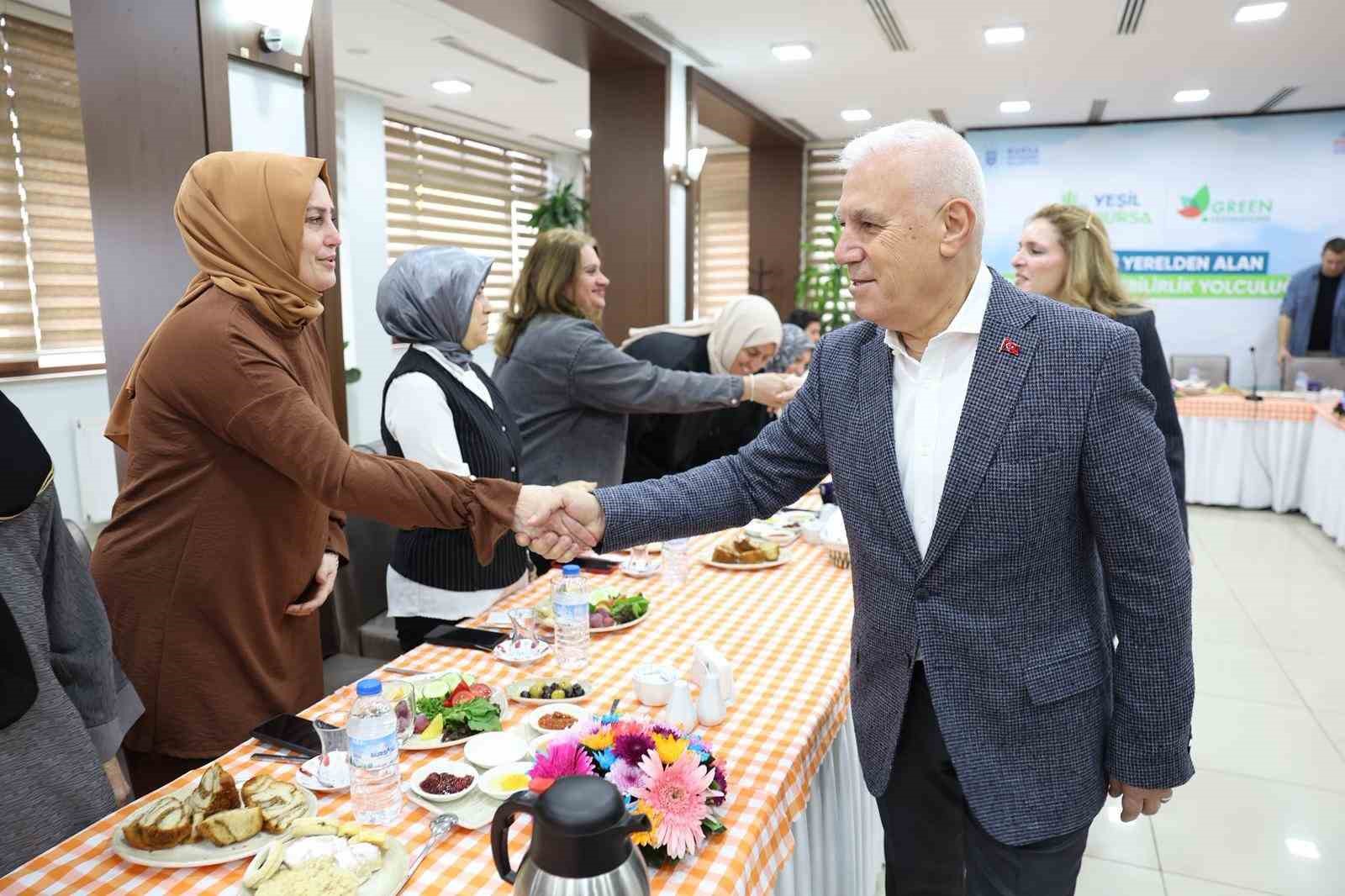 Kadın emeğiyle ’Yeniden yeşil Bursa’