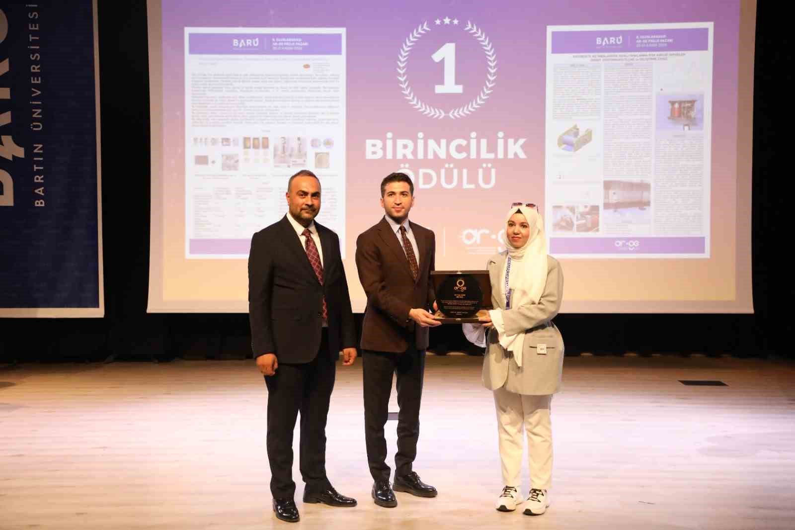 BARÜ "8. Uluslararası Ar-Ge Proje Pazarı"nda ödüller sahiplerini buldu
