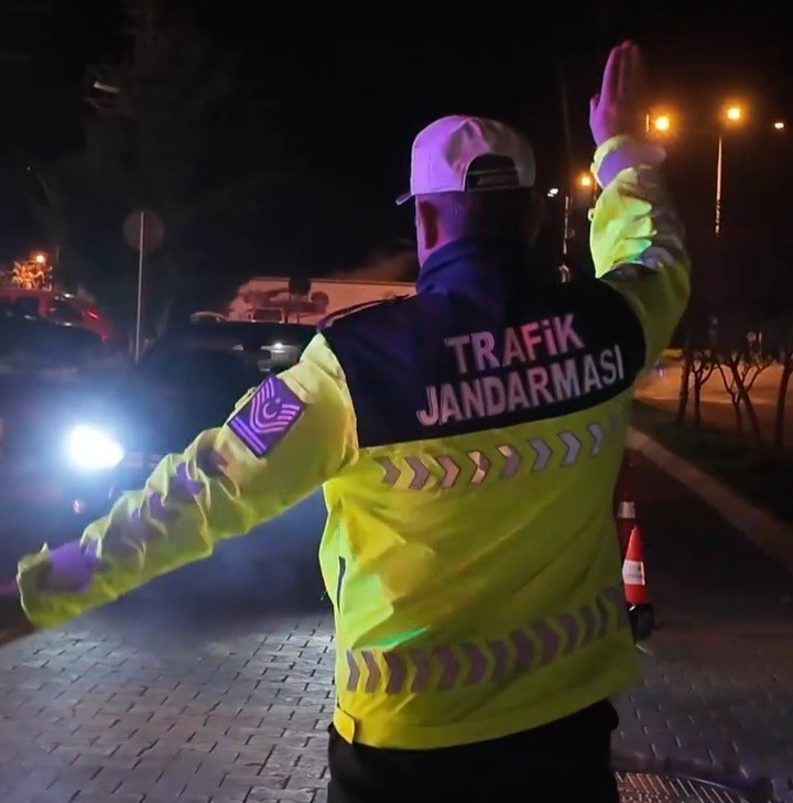 Jandarmadan yoğunlaştırılmış alkol ve motosiklet denetimi