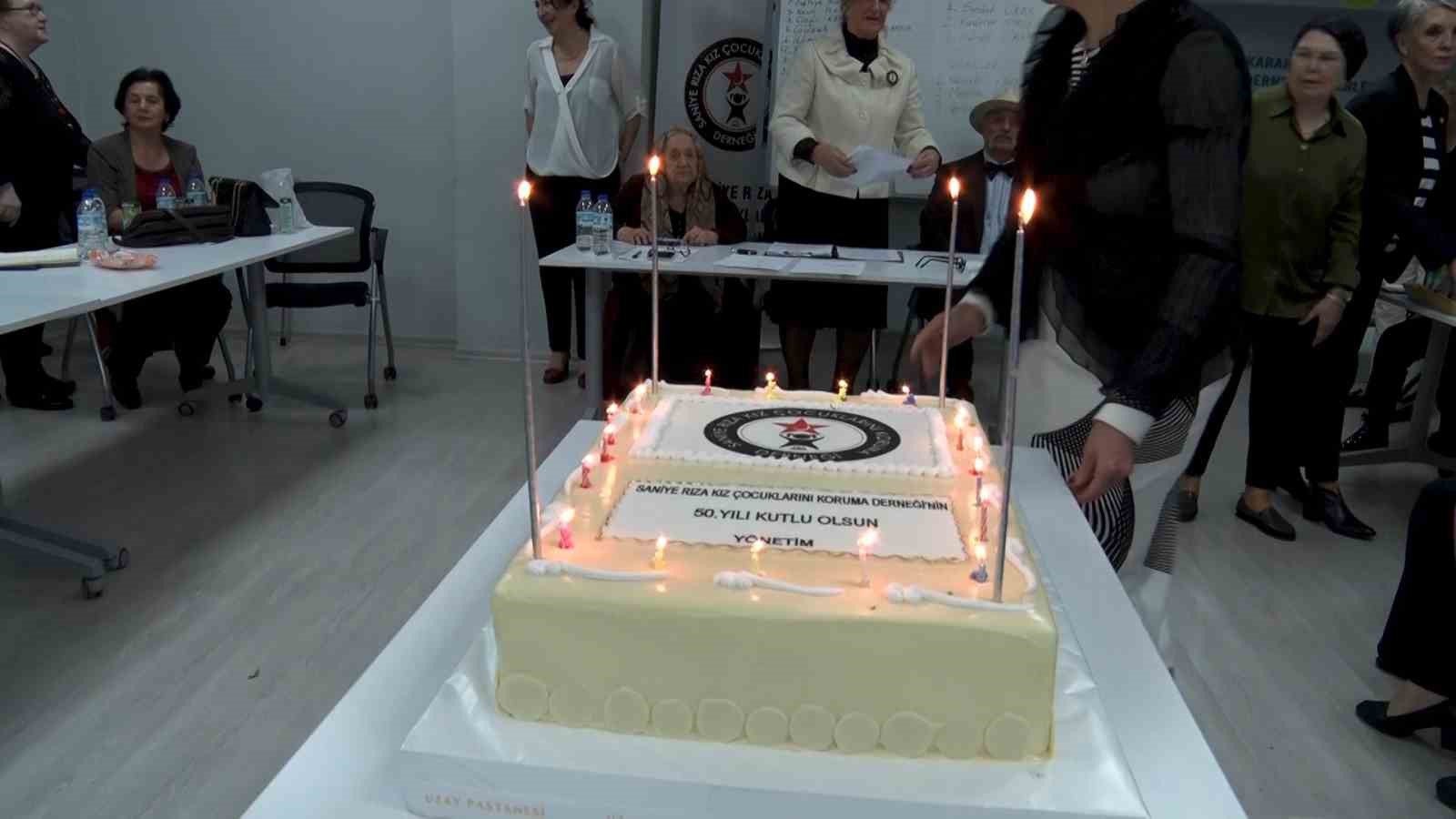 Saniye Rıza Kız Çocuklarını Koruma Derneği 50. yılını kutladı