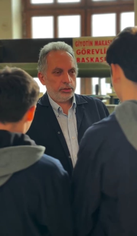 Kayseri’de yöneticiler öğrencilerle buluştu, ders anlattı