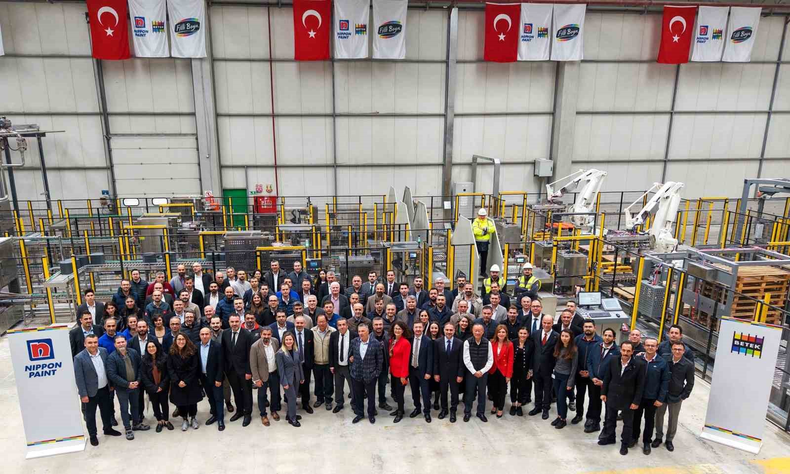 Nippon Paint-Betek yeni su bazlı &uuml;retim tesisini devreye aldı
