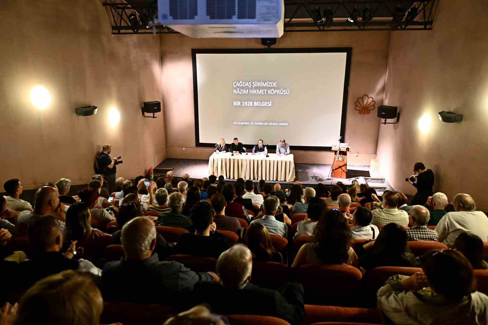 Muratpaşa’da 10’uncu Antalya Edebiyat günleri sona erdi