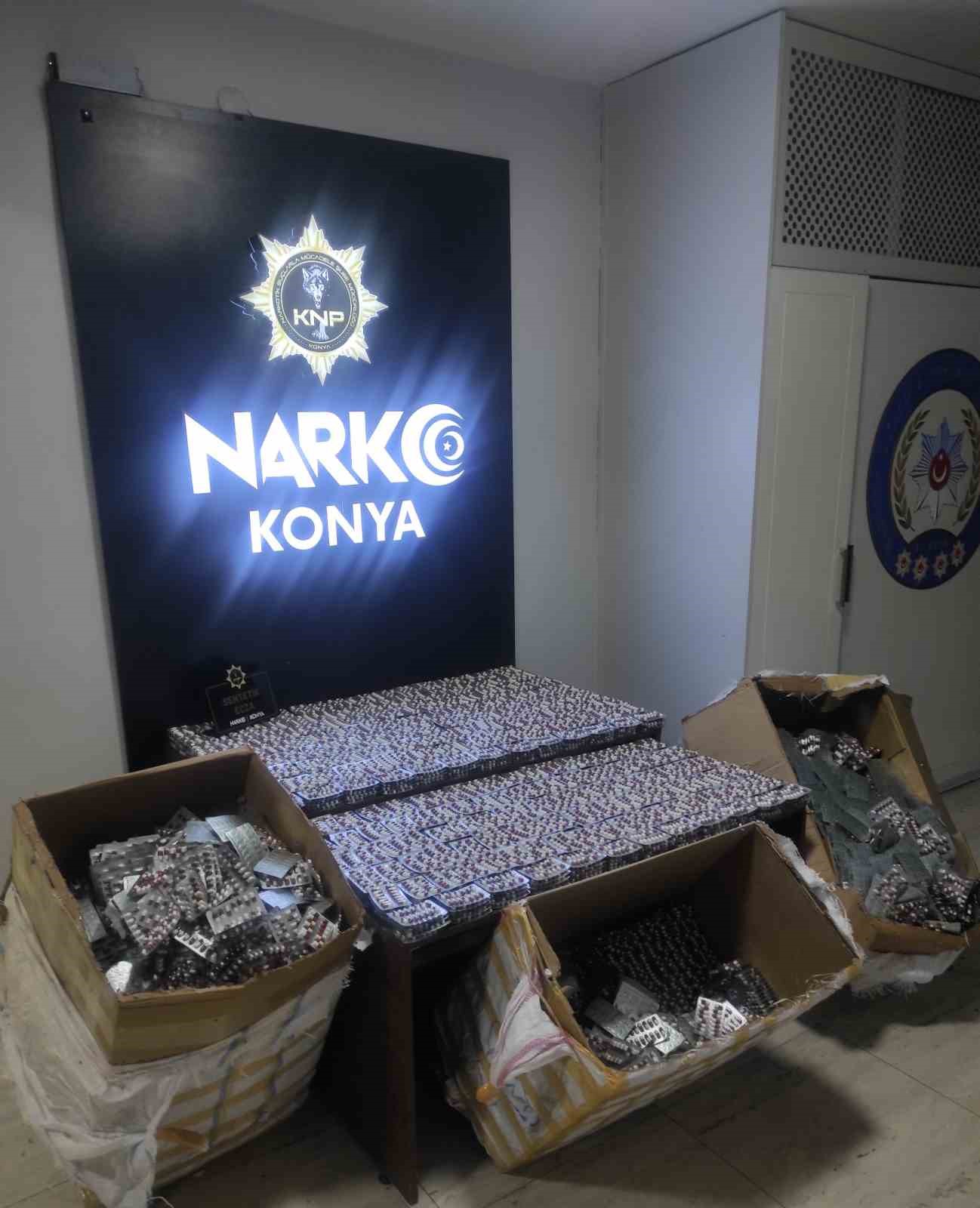 Konya’da uyuşturucu taciri 140 kişi tutuklandı