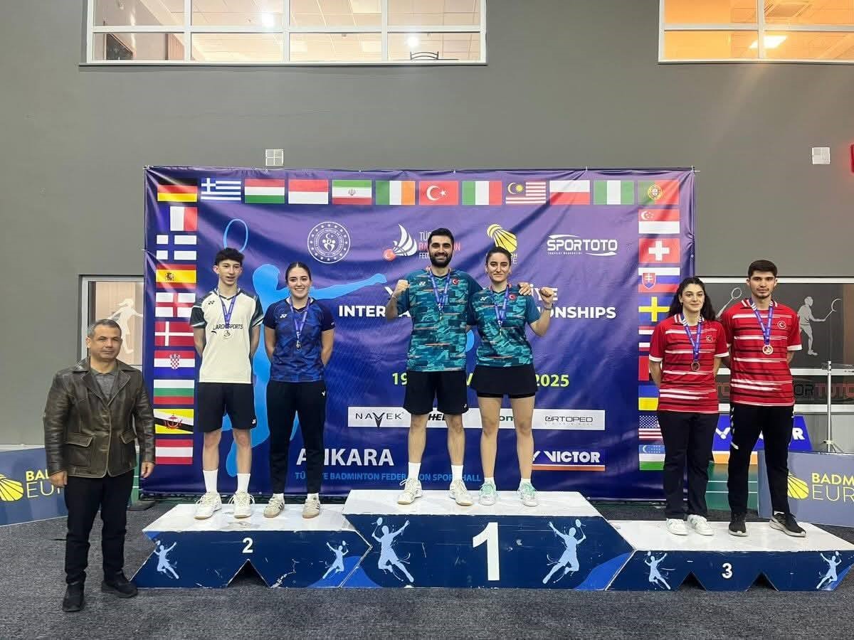 Erzincanlı badmintonculardan uluslararası şampiyonada 3 altın, 2 bronz madalya
