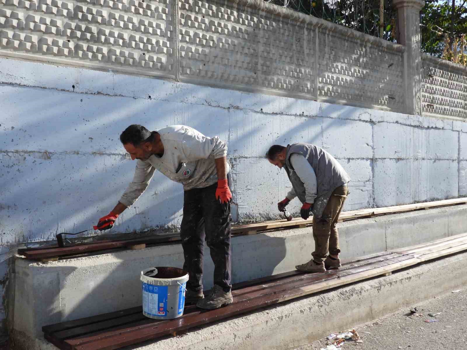 Kepez Belediyesi’nden okullara estetik dokunuş