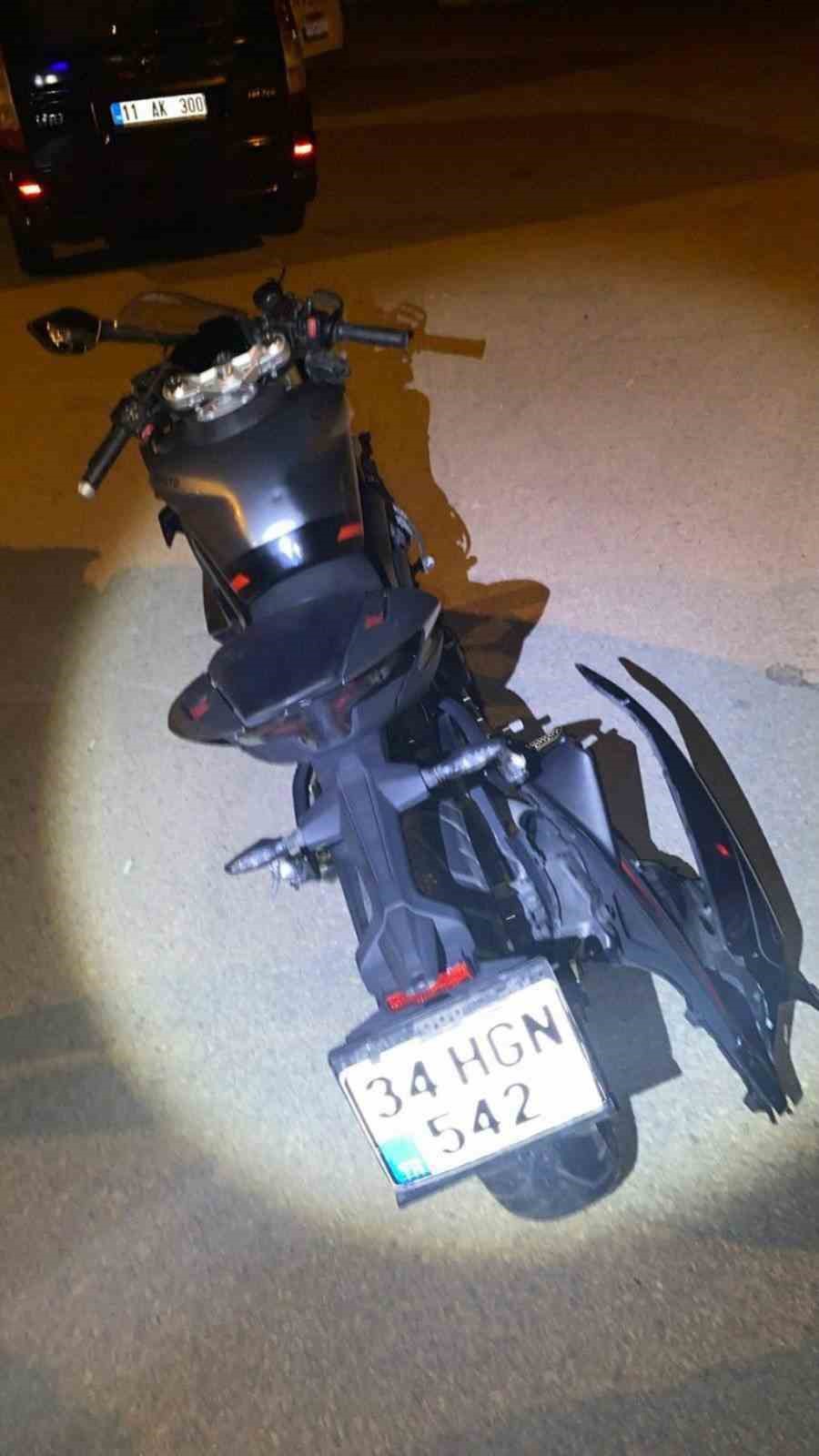 Bilecik&rsquo;te motosiklet kazası: 2 yaralı
