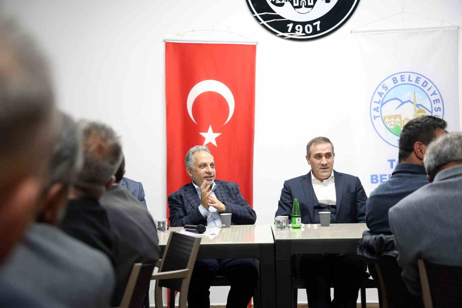 Talas’ta muhtarlar Akçakaya’da buluştu