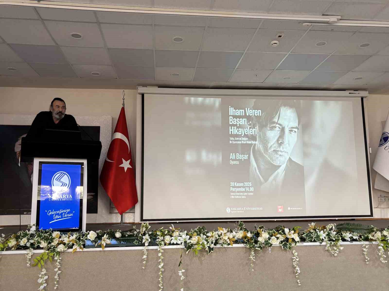 SAÜ’de öğretmen adaylarına ilham veren söyleşi