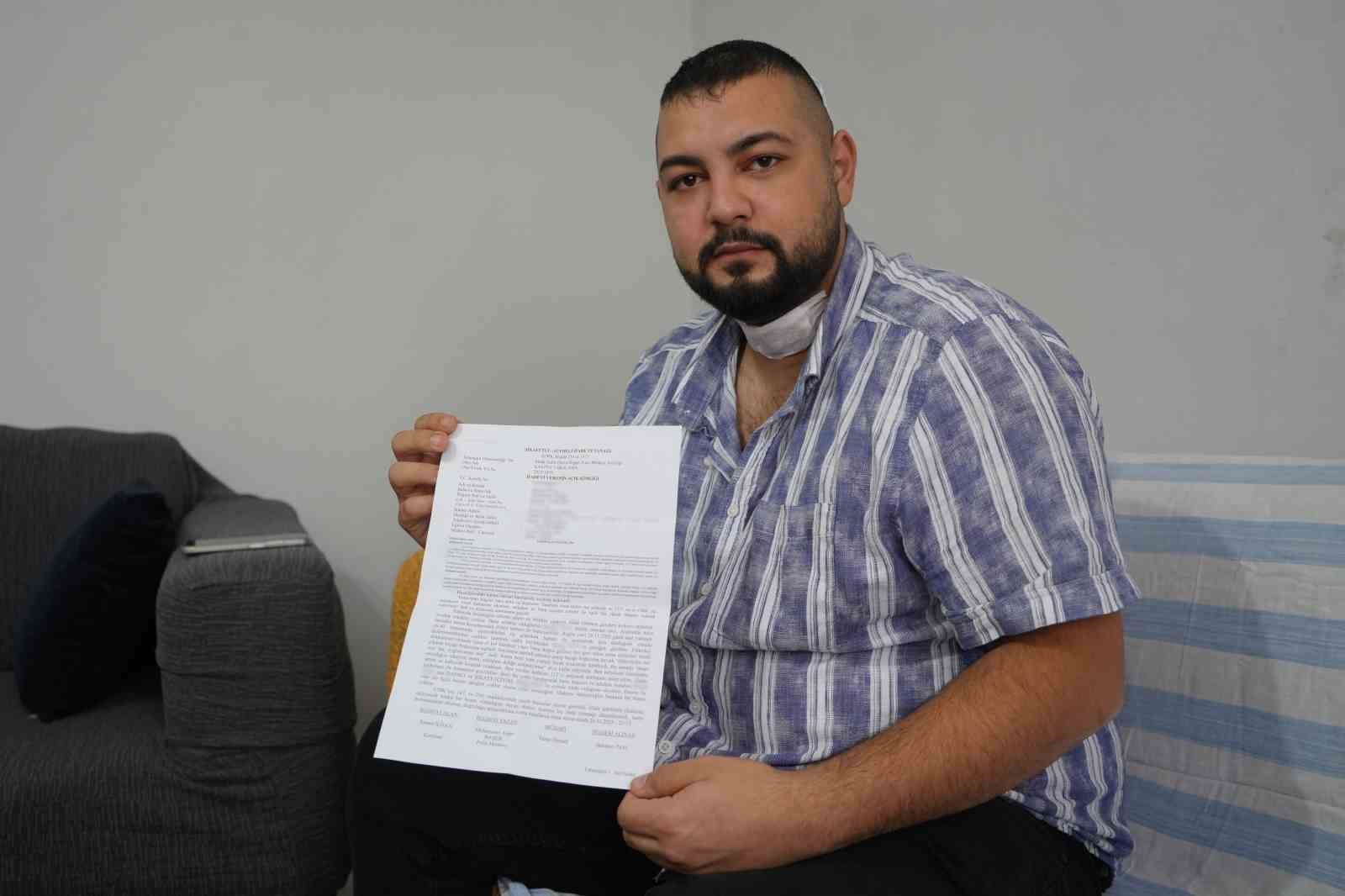 Amcası tarafından boğazından ve kafasında bıçaklanan motokurye: "Kendisi serbest, can güvenliğim yok"