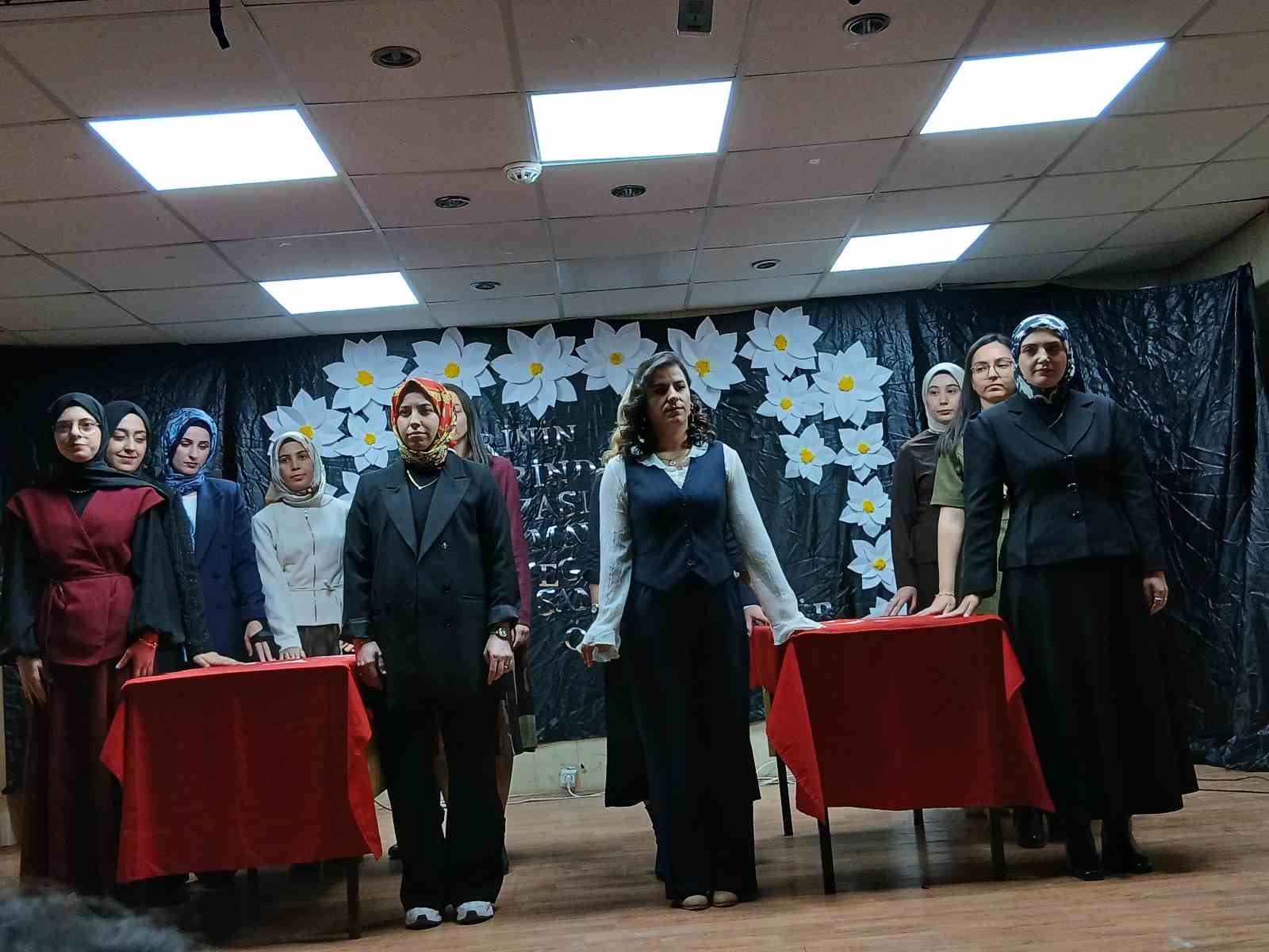 Posof’ta öğretmenler günü etkinliği