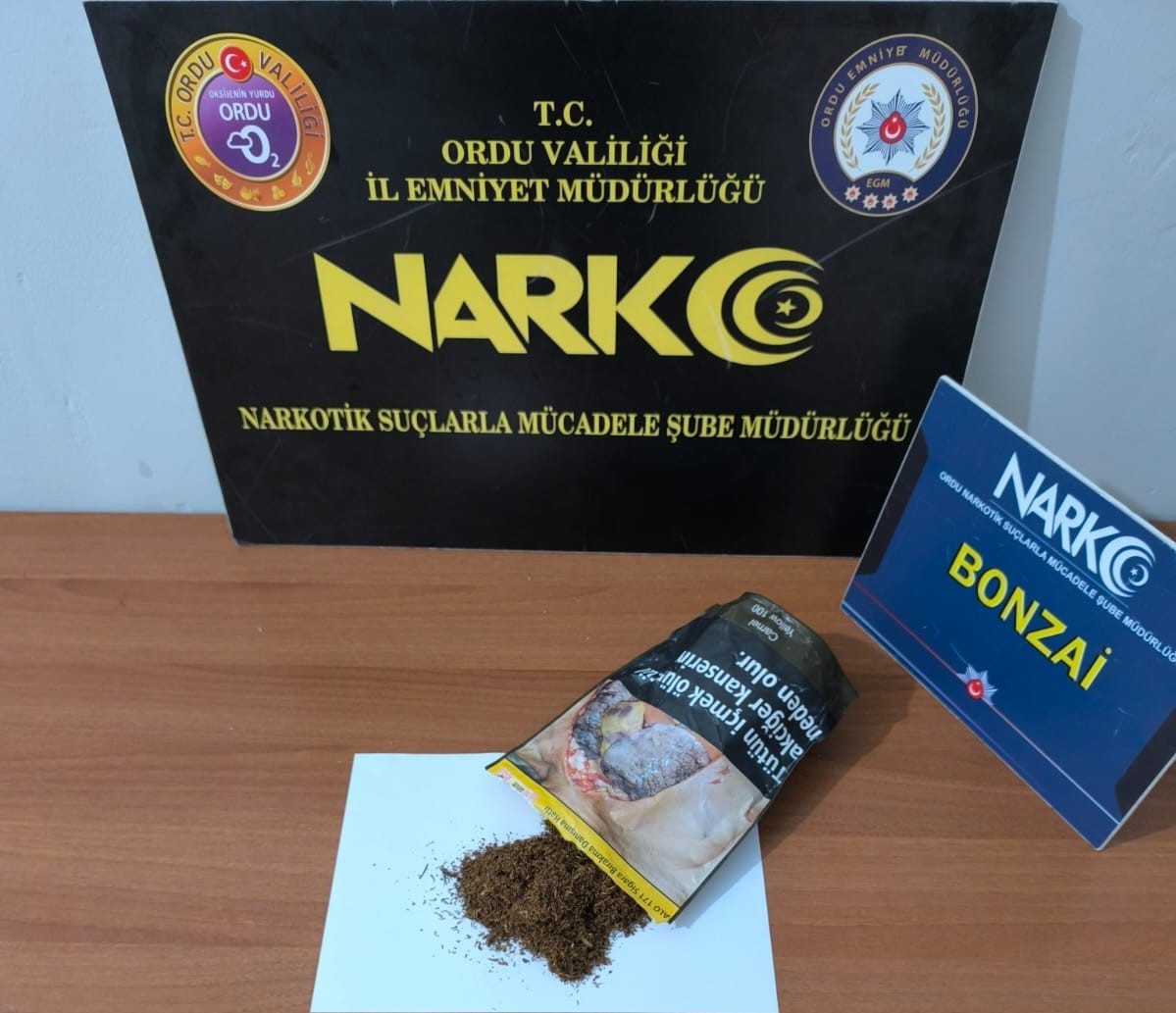 Ordu’da uyuşturucu operasyonlarında 5 tutuklama