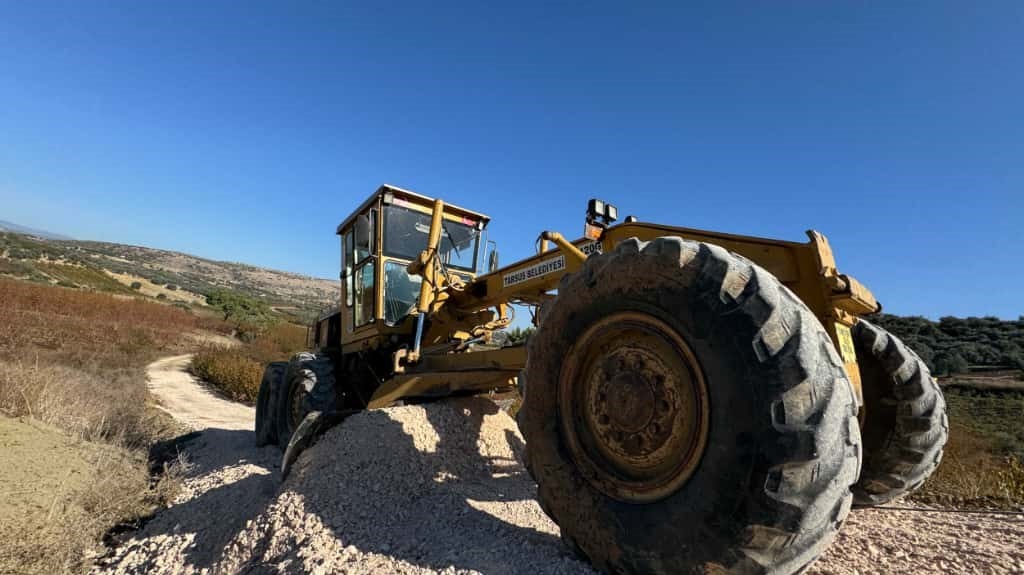 Tarsus Belediyesi Büyükkösebalcı’da yol çalışmalarını tamamladı