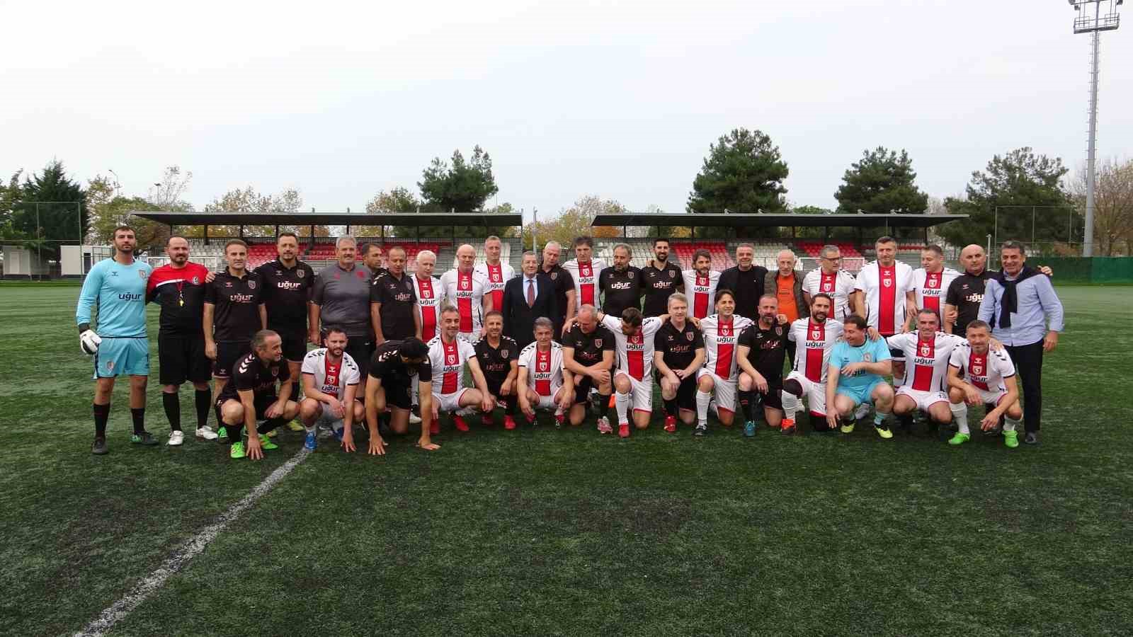 Samsun’da Öğretmenler Günü’nde anlamlı maç