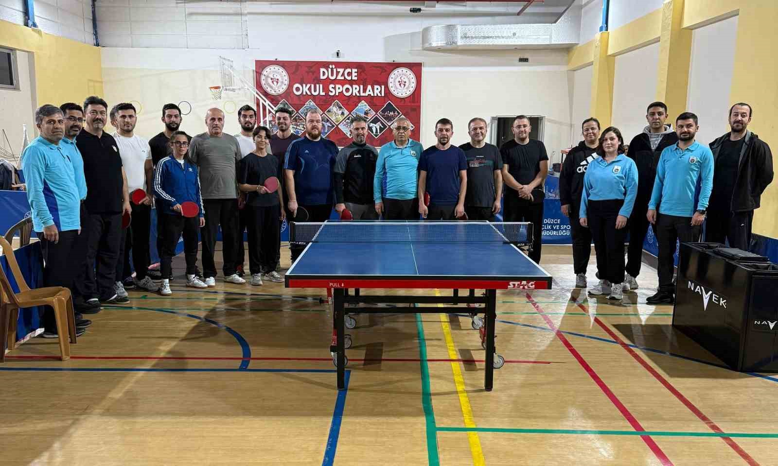 Masa tenisinde şampiyonlar belli oldu
