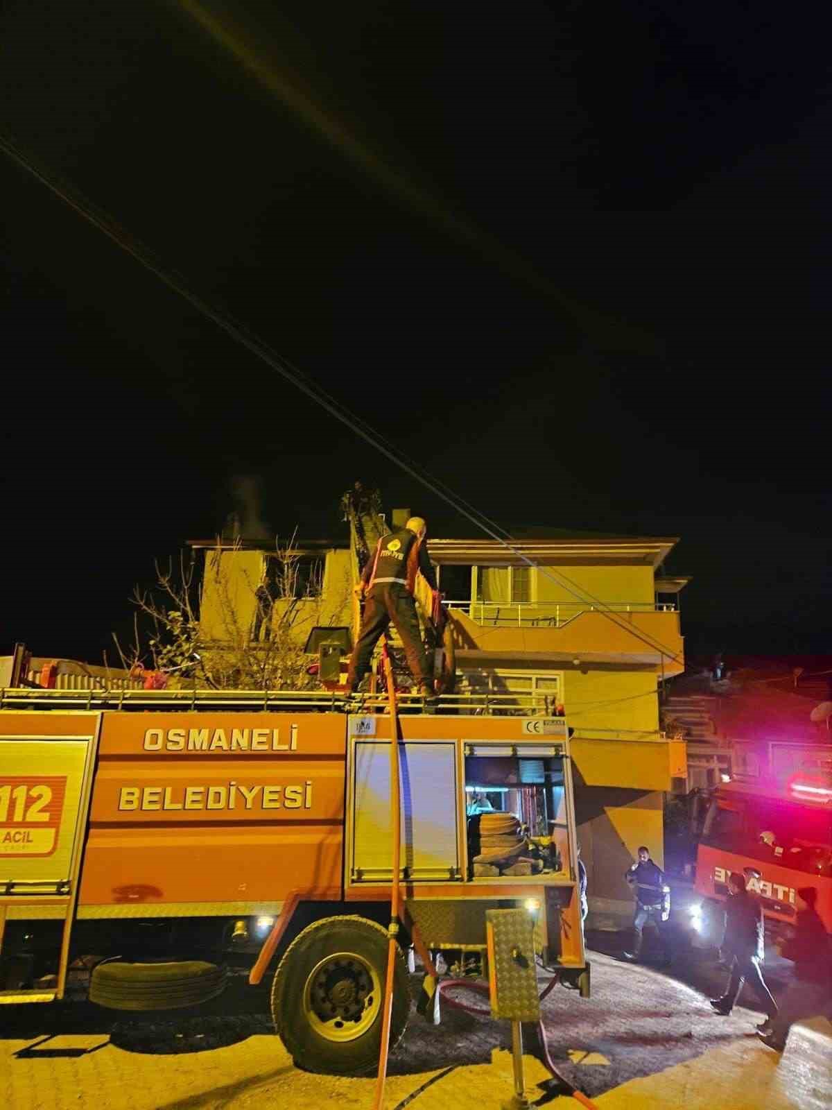 Bilecik&rsquo;te korkutan yangın
