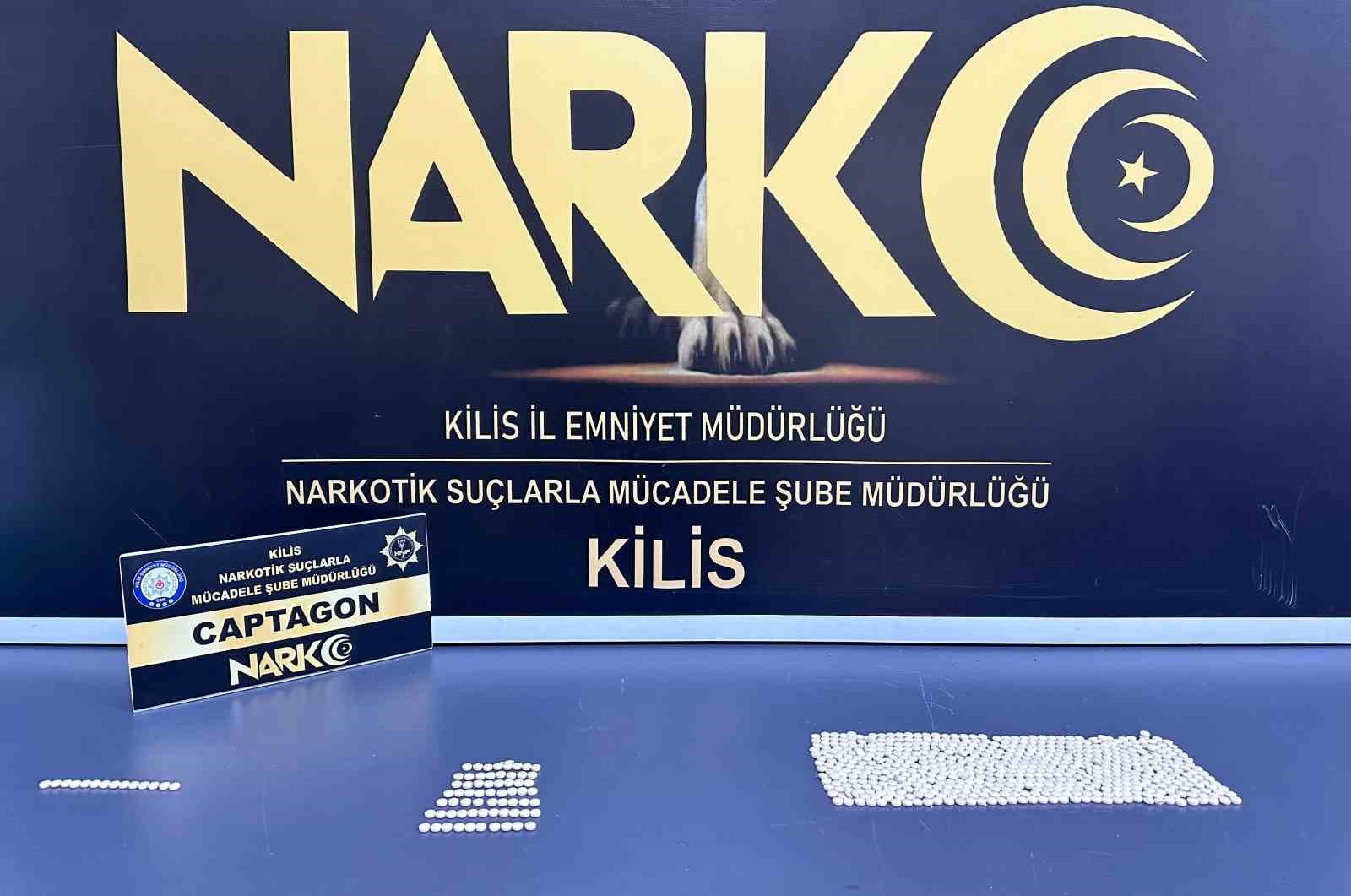 Kilis’te uyuşturucu operasyonunda 2 kişi tutuklandı