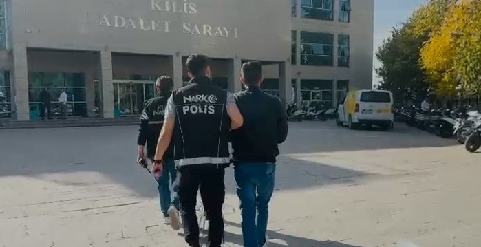 Kilis’te uyuşturucu operasyonunda 2 kişi tutuklandı
