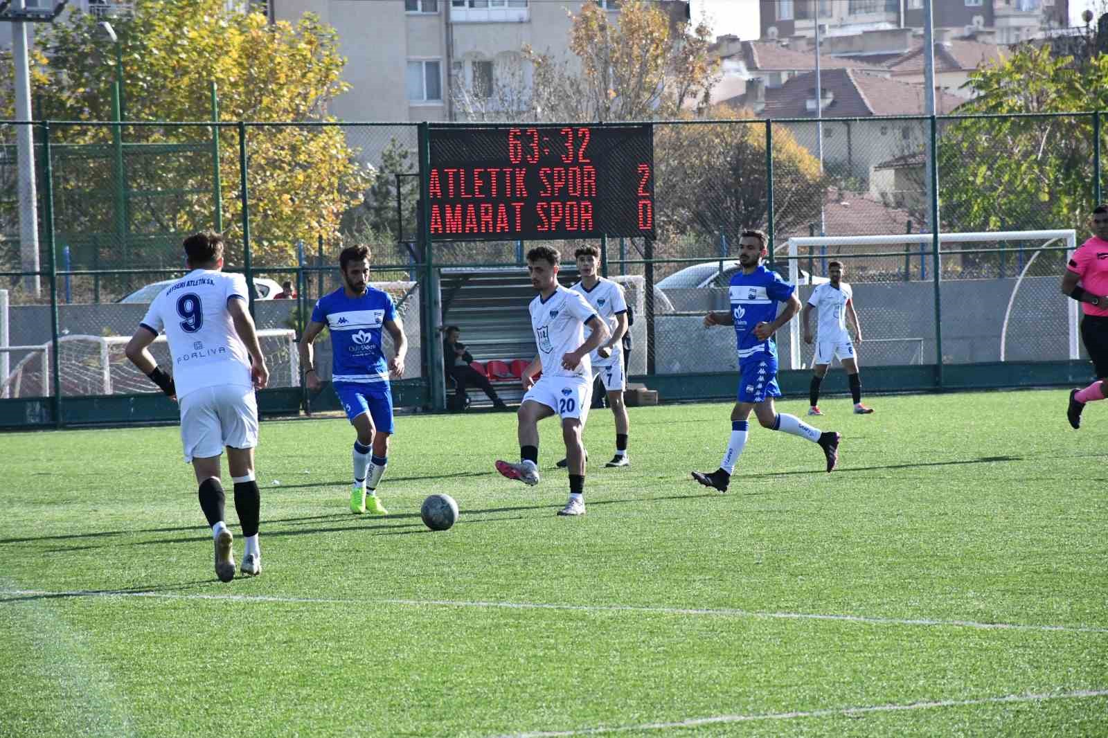 Kayseri Atletikspor kazandı, lider oldu

