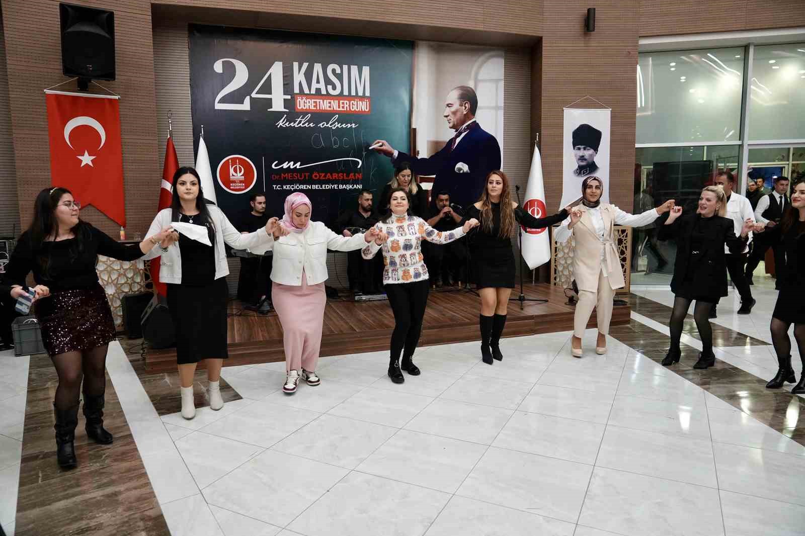 Keçiören’de 24 Kasım Öğretmenler Günü coşkuyla kutlandı