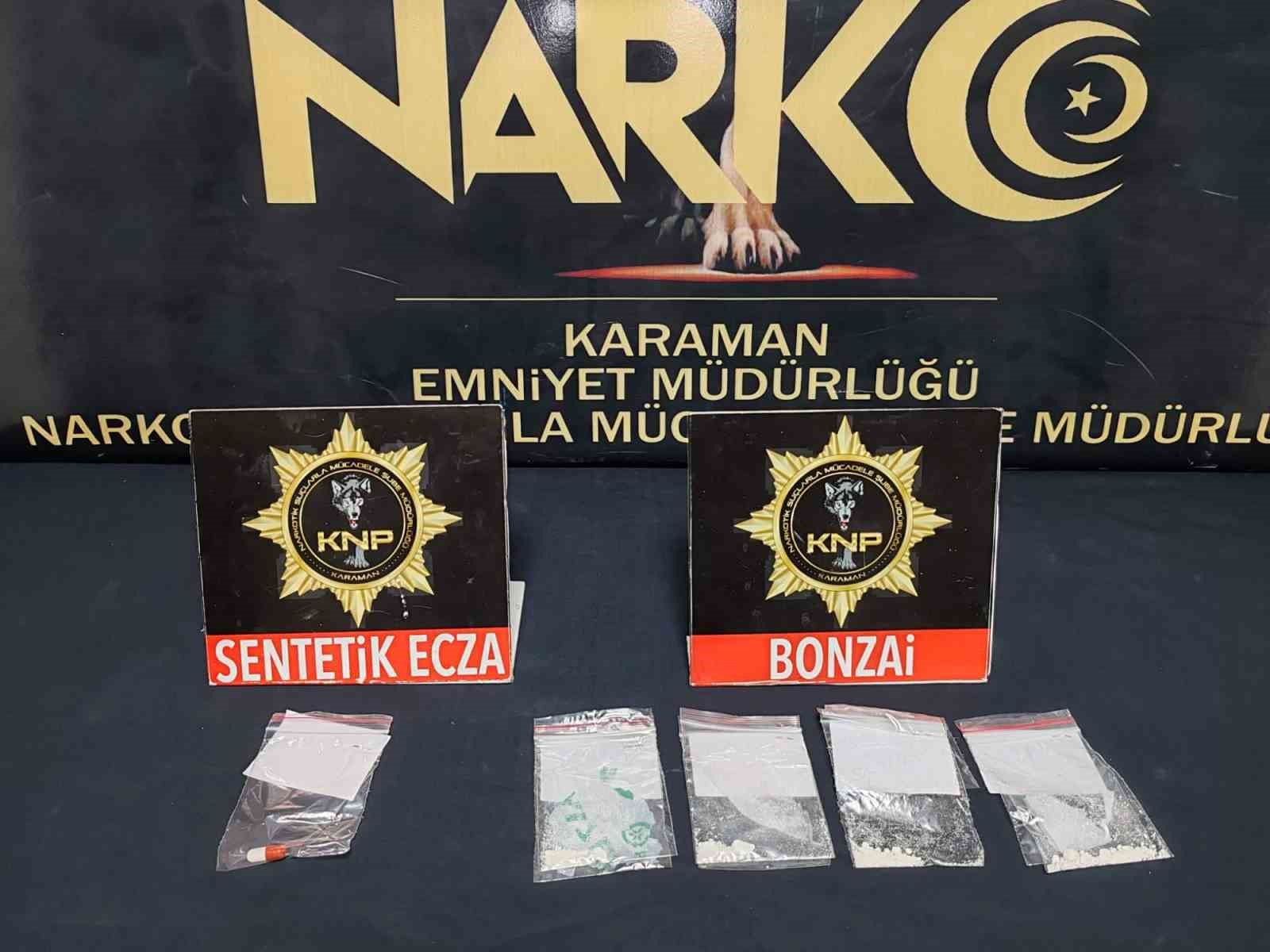 Karaman’da asayiş uygulaması: 8 tutuklama